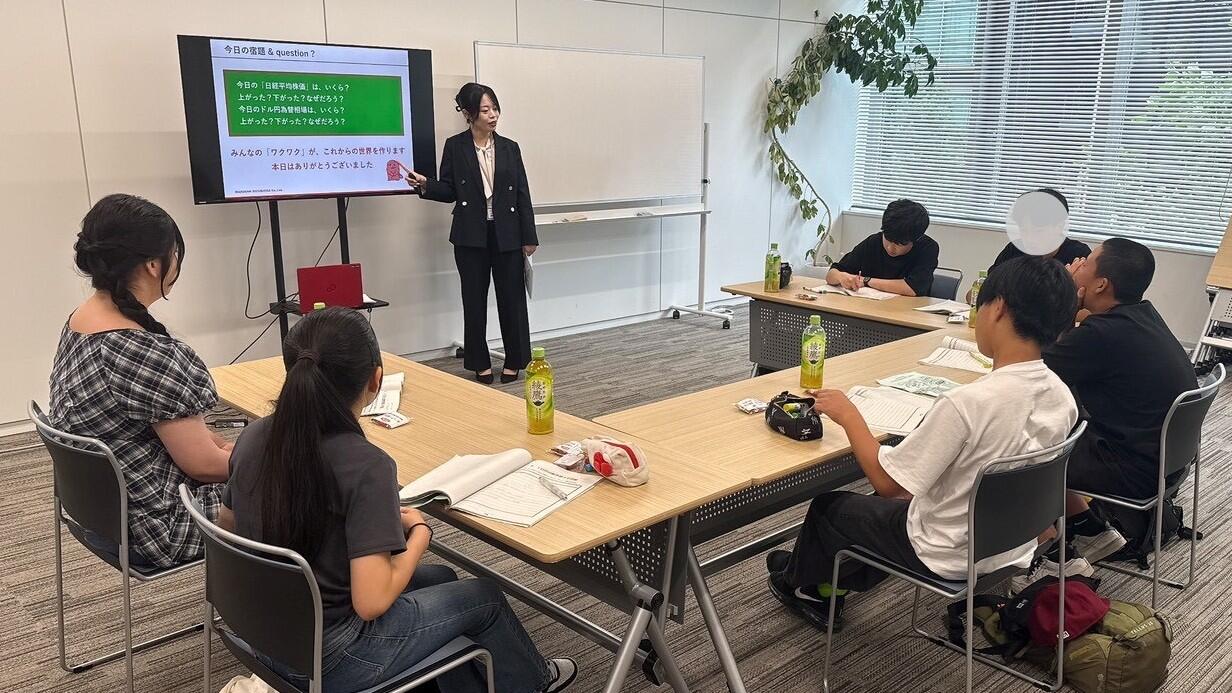 キャリア学習の様子