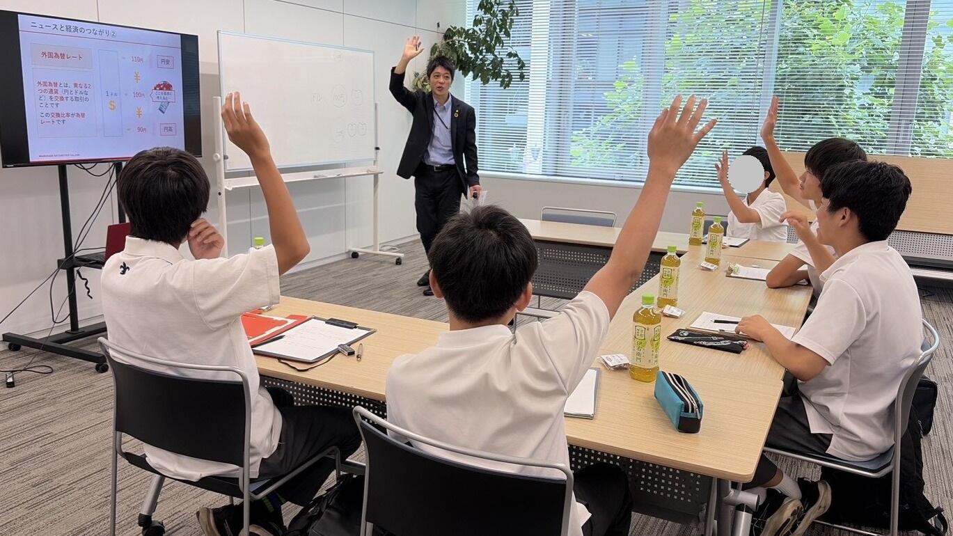 キャリア学習の様子